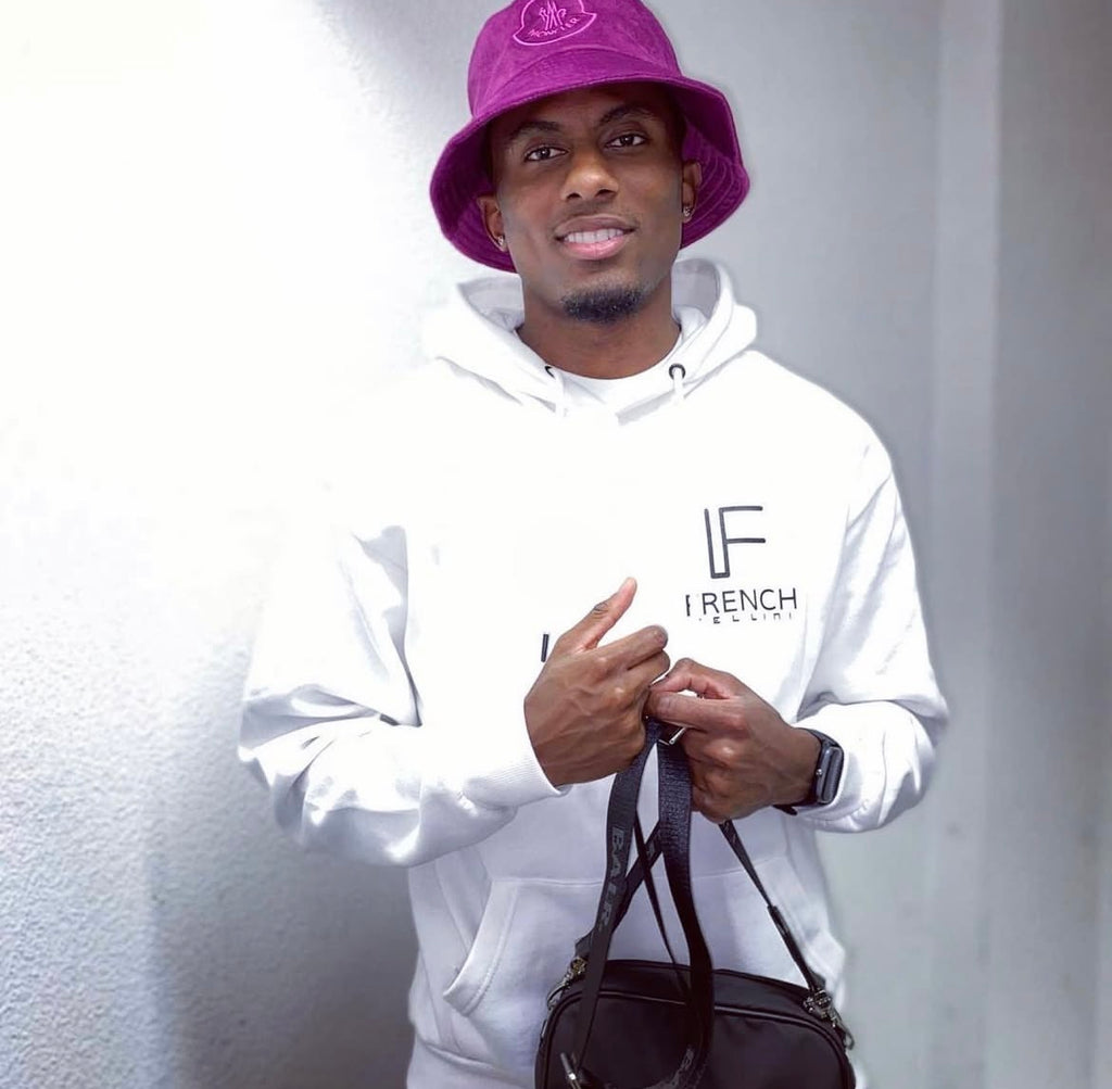 Hoodie Streetwear Blanc Premium