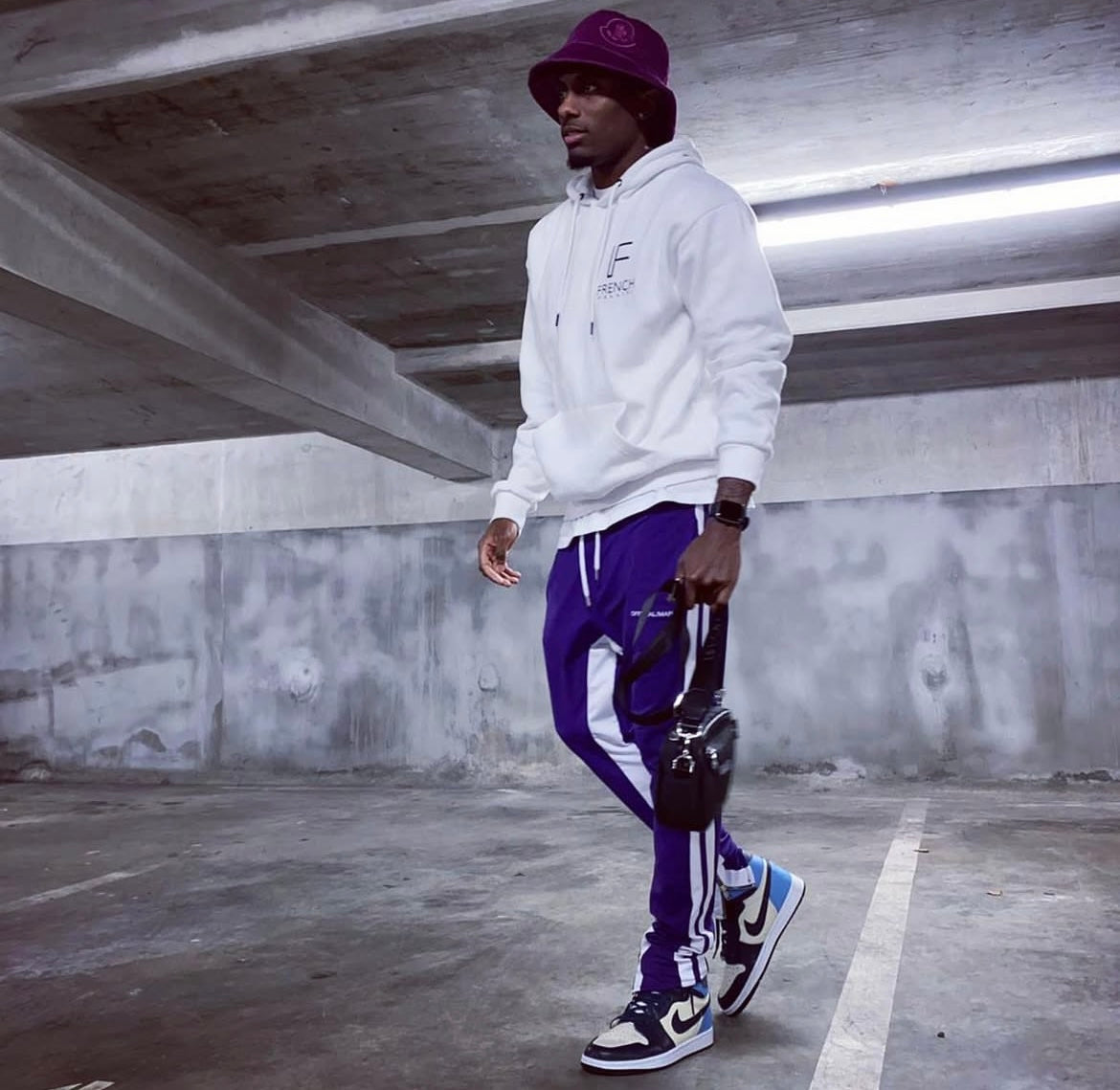 Hoodie Streetwear Blanc Premium